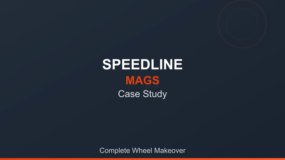 Successful case study restoration project at Speedline Mags