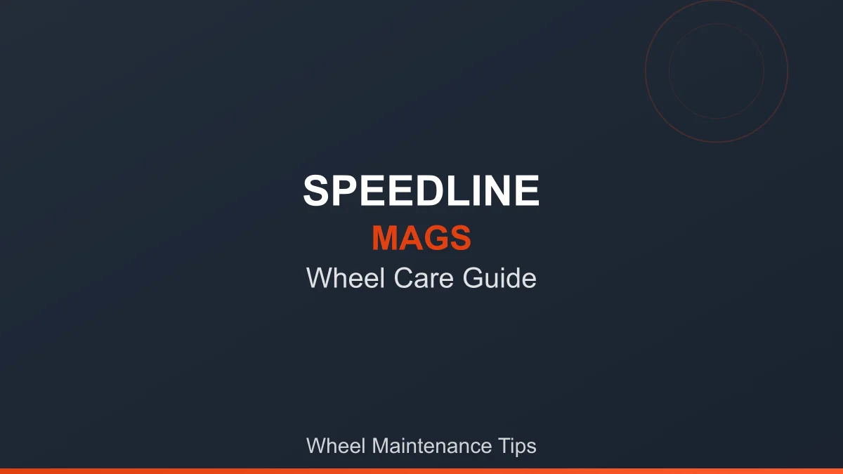 How to alloy steel - wheel care tips at Speedline Mags