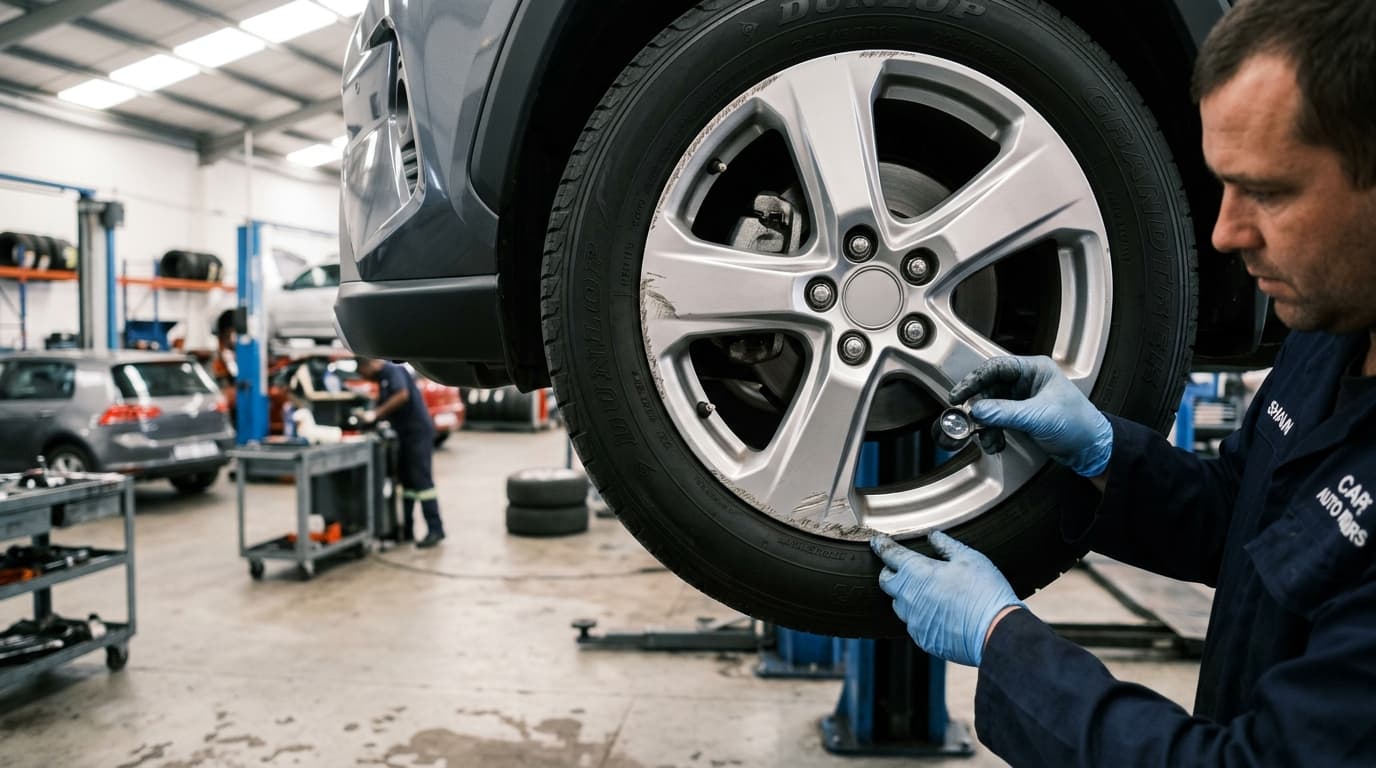 Toyota RAV4 alloy wheel repair and refurbishment at Speedline Mags in Parow Cape Town