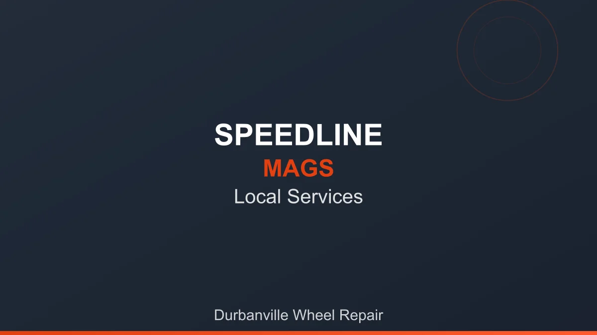 Professional wheel repair in Durbanville at Speedline Mags